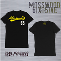 Mosswood 6ix 5ive "Team Mosswood Black & Yella" T-shirt