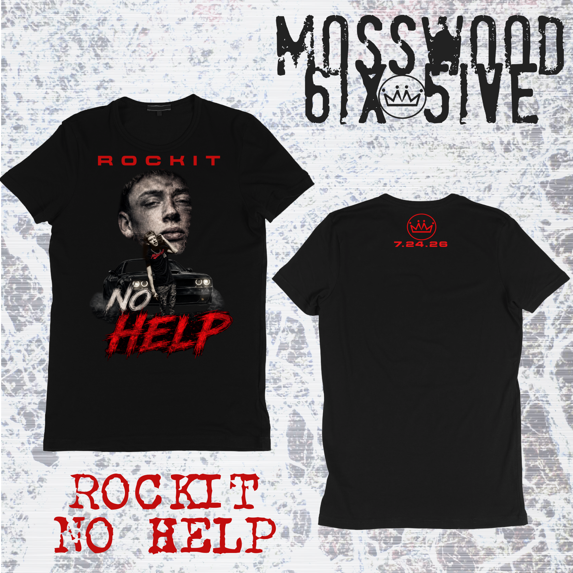 Rockit / No Help / T- Shirt
