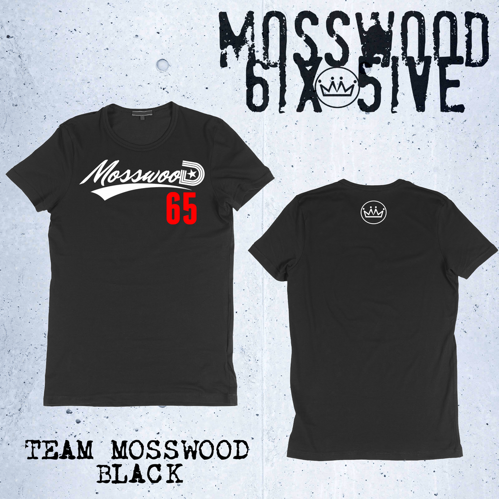 Mosswood 6ix 5ive "Team Mosswood Black" T-shirt