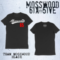 Mosswood 6ix 5ive "Team Mosswood Black" T-shirt