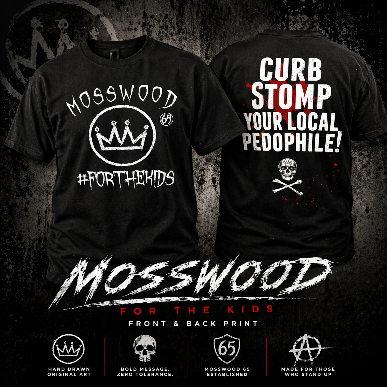 Mosswood 6ix 5ive "For The Kids" T-Shirt
